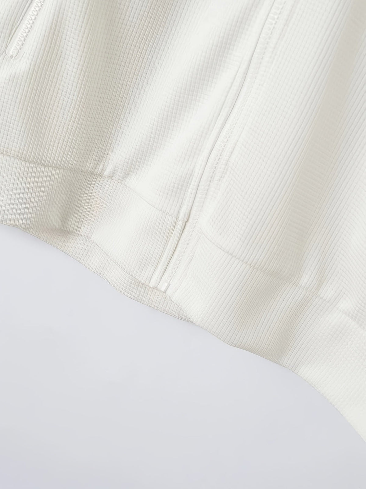 Kamron | Textured Zip Jacket – detail view