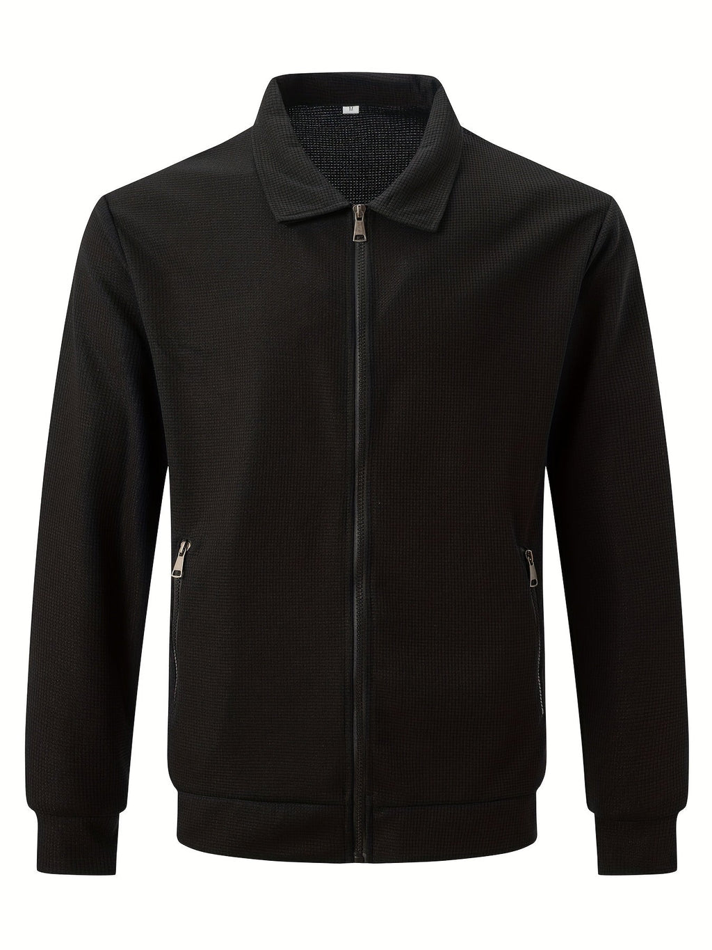 Kamron | Textured Zip Jacket – front view