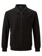 Kamron | Textured Zip Jacket – front view