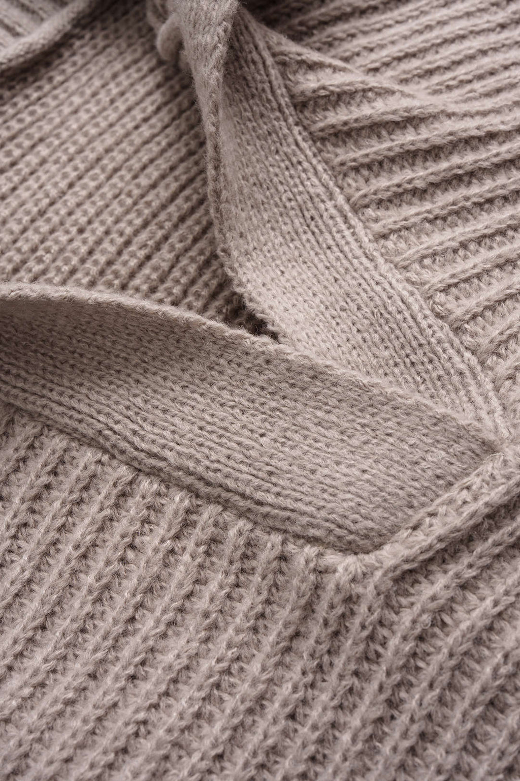 Katja Ribbed Knit Sailor-Collar Sweater by Vera Noir – detail view