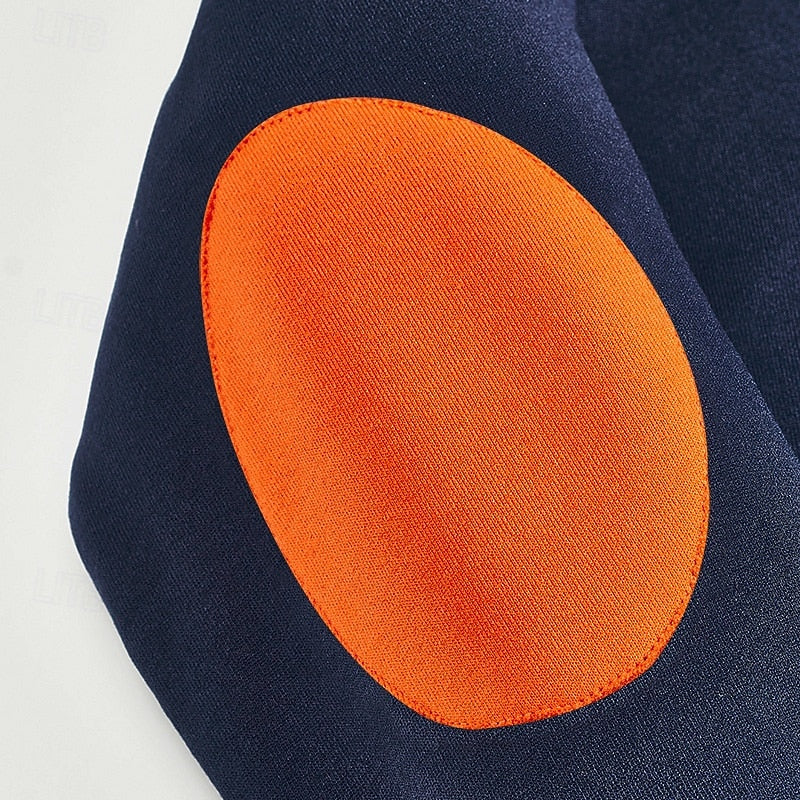 Keith | Quarter-Zip Colour-Block Pullover – detail view