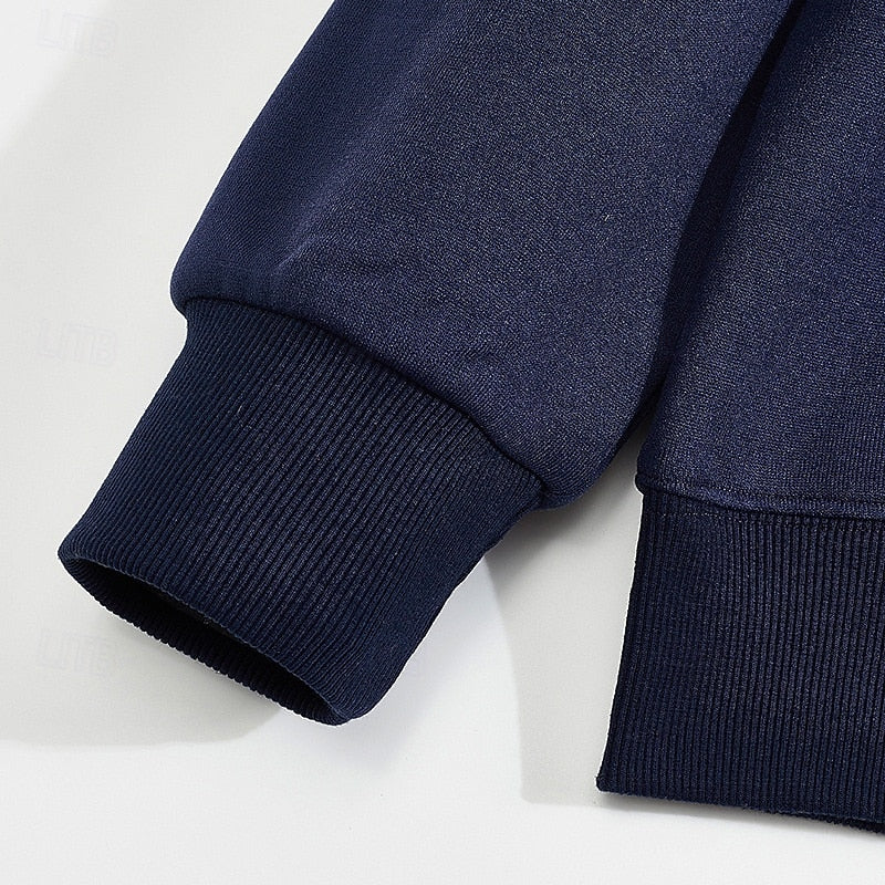 Keith | Quarter-Zip Colour-Block Pullover – detail view