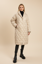 Kendal - Quilted Mid Coat – side view