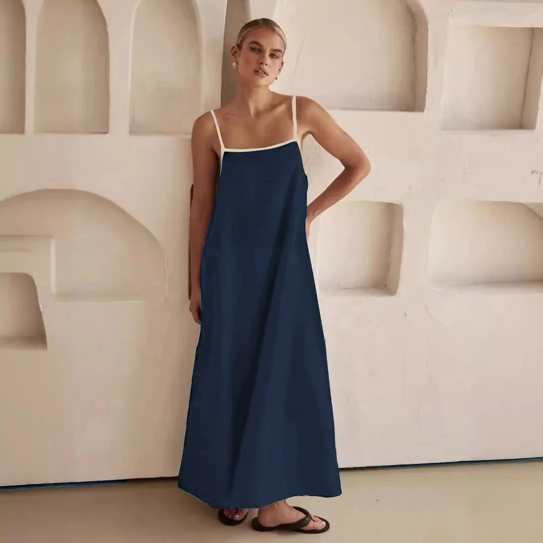 Lavinia | Strap Maxi Dress – styled view