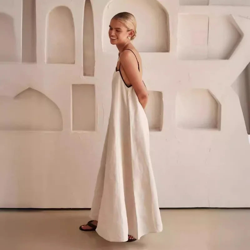 Lavinia | Strap Maxi Dress – colour option