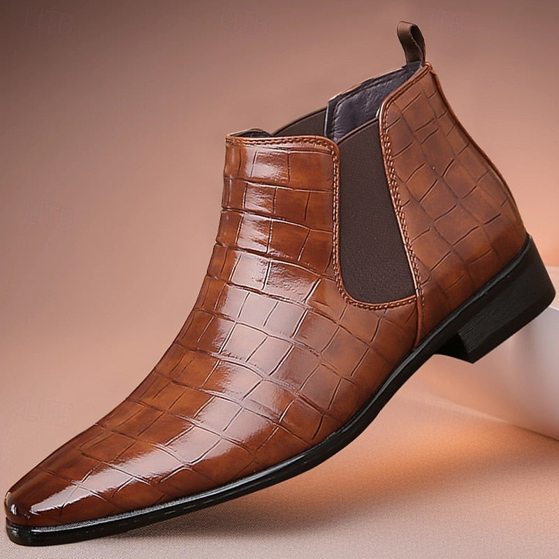 Leland | Refined Chelsea Boots – side view