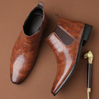 Leland | Refined Chelsea Boots – detail view