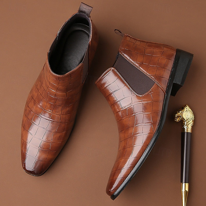 Leland | Refined Chelsea Boots – detail view