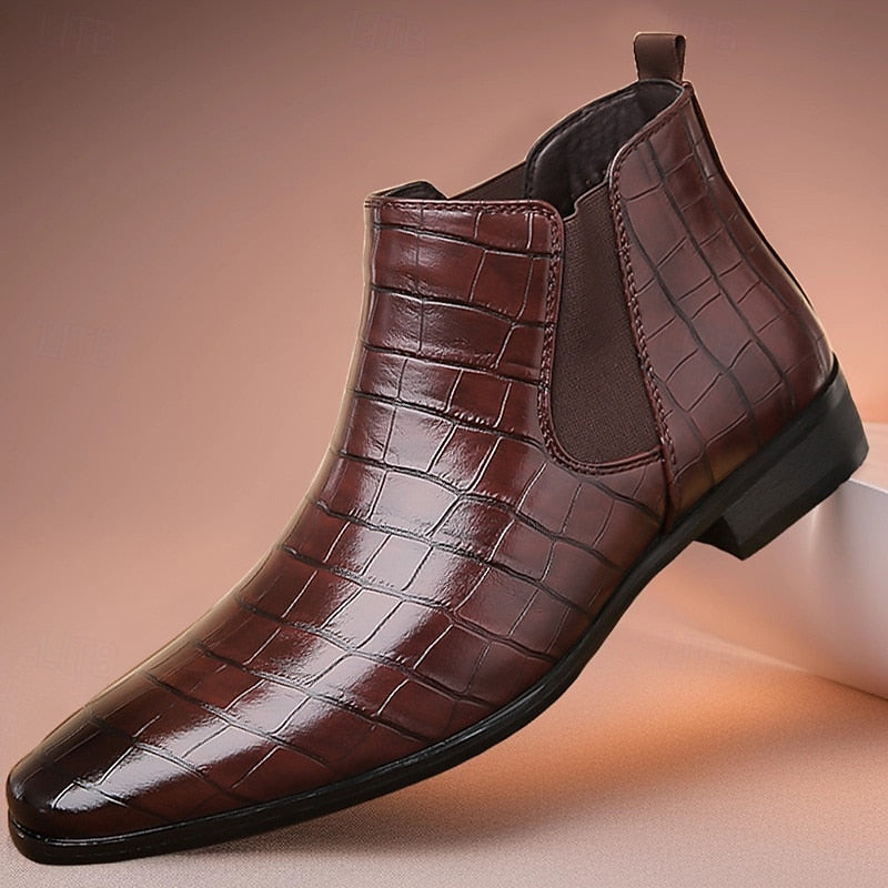 Leland | Refined Chelsea Boots – side view