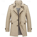 Lennart Single-Breasted Trench Coat – detail view