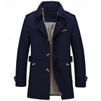 Lennart Single-Breasted Trench Coat – side view