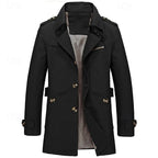 Lennart Single-Breasted Trench Coat – front view