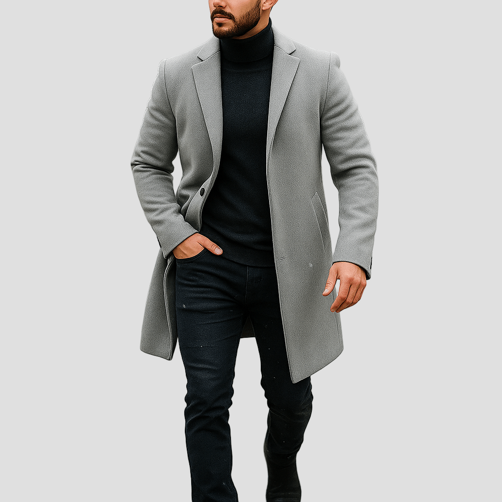 Relaxed Winter Coat – front view