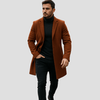 Relaxed Winter Coat – styled view