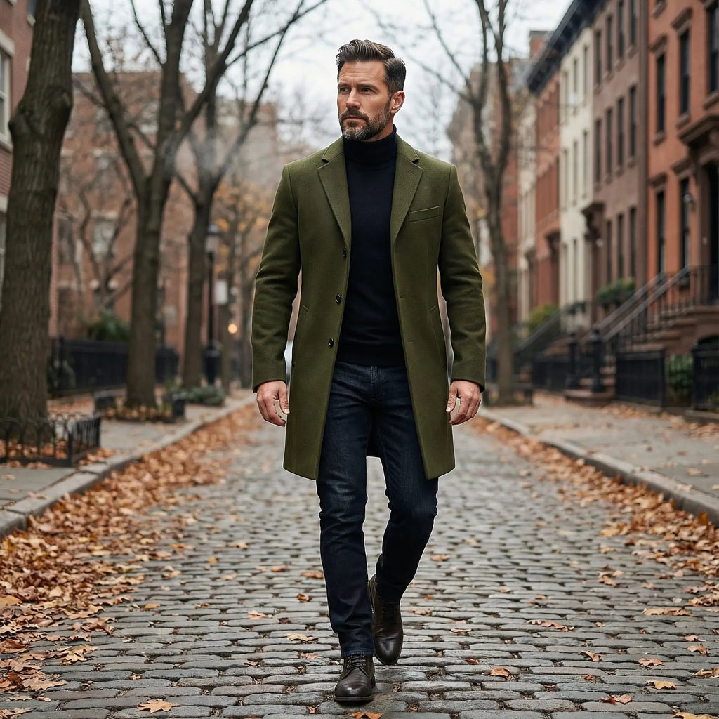 Relaxed Winter Coat – front view