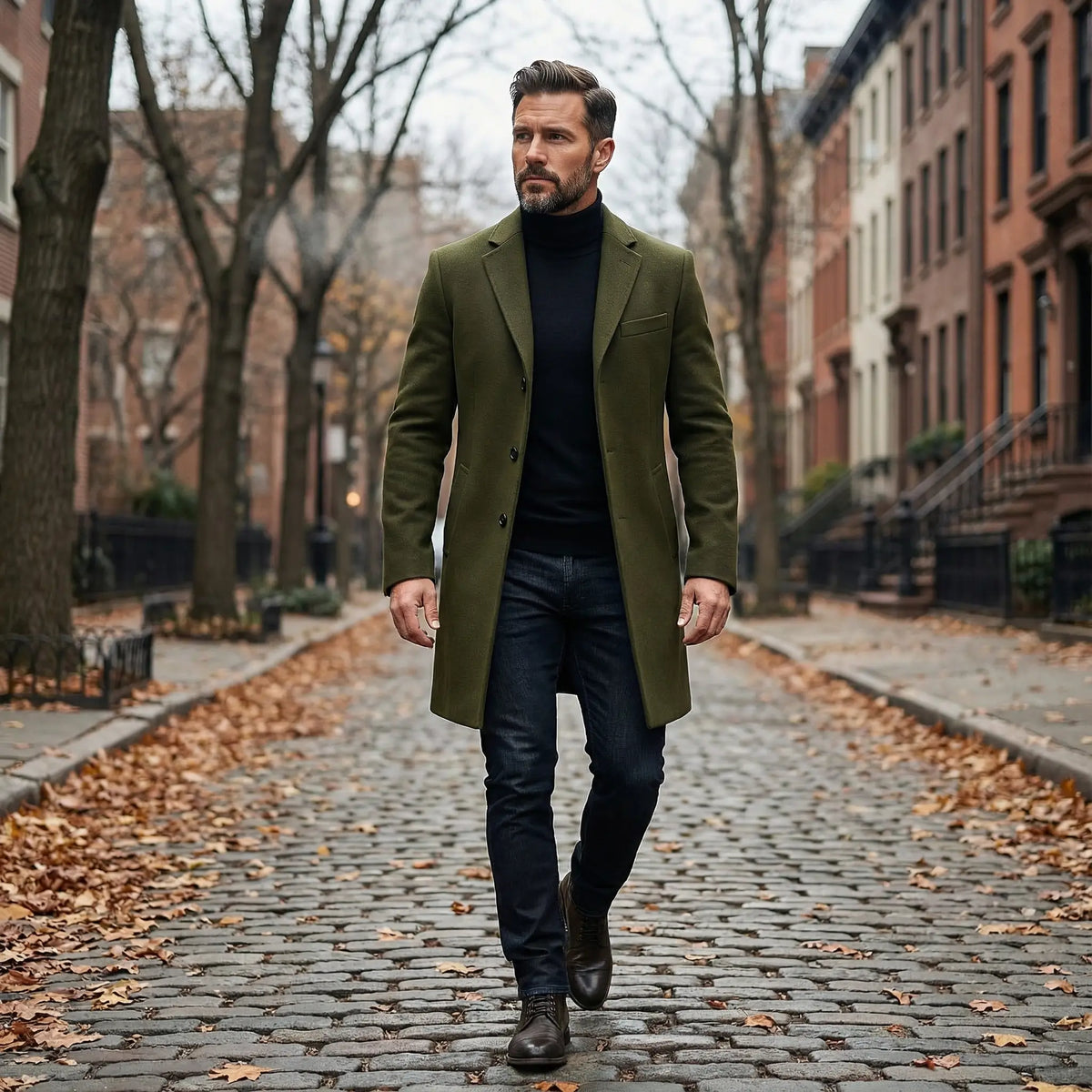 Relaxed Winter Coat – front view