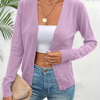Lindsey | Refined Everyday Cardigan – close-up