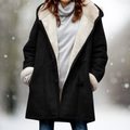 Liz Cozy Sherpa Winter Coat – front view