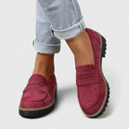 Lugella | Lug-Sole Loafers – styled view