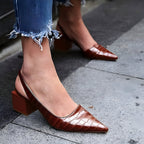 Lynn Orthopedic Heels – back view