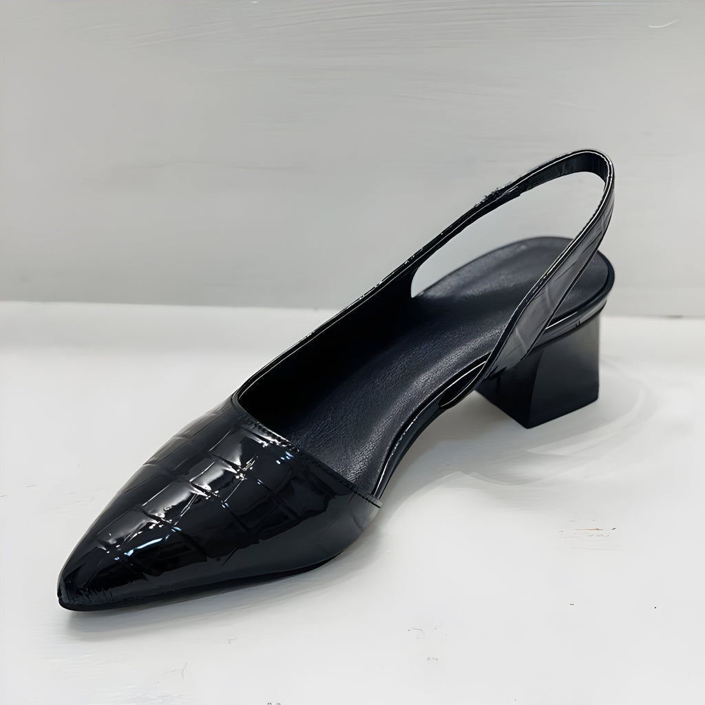 Lynn Orthopedic Heels – side view