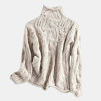 Maeve Elegant Knit Sweater – front view