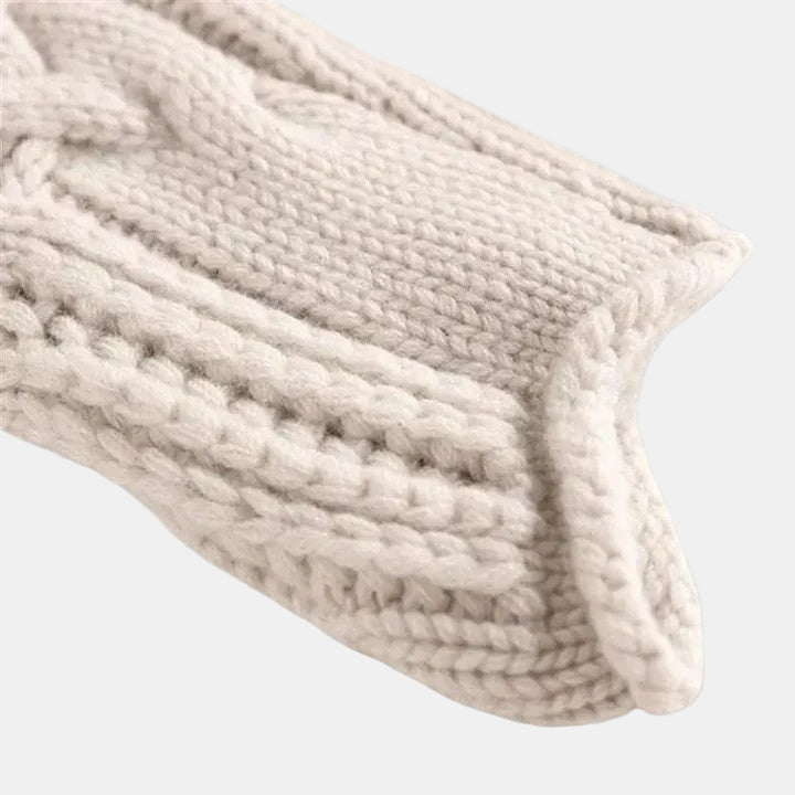 Maeve Elegant Knit Sweater – close-up