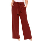 Fenella wide-leg palazzo trousers, back view