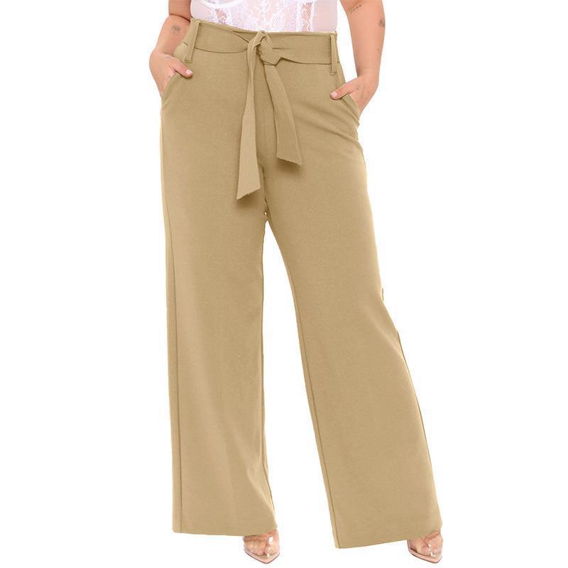 Fenella wide-leg palazzo trousers, fabric detail