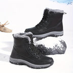 Magnus | Plush-Lined Winter Hiking Boots – detail view