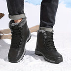 Magnus | Plush-Lined Winter Hiking Boots – detail view