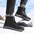 Magnus | Plush-Lined Winter Hiking Boots – side view
