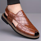 Malcolm Woven-Style Comfort Sandals – back view