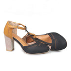 Marcella Timeless Block-Heel Mary Janes – side view