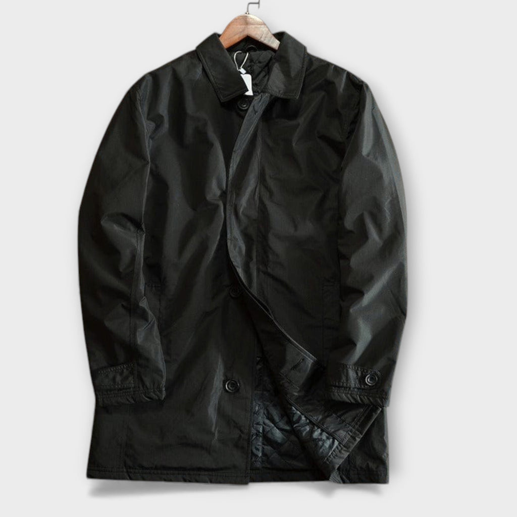 Marco coastal coat, styled view