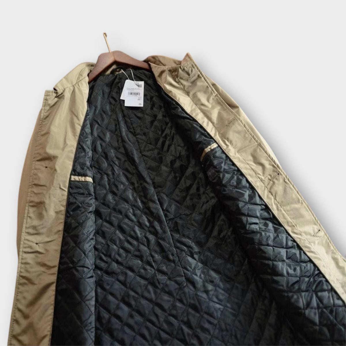 Marco coastal coat, fabric close-up