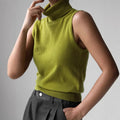 Marenton High-Neck Vest – front view