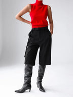 Marenton High-Neck Vest – front view