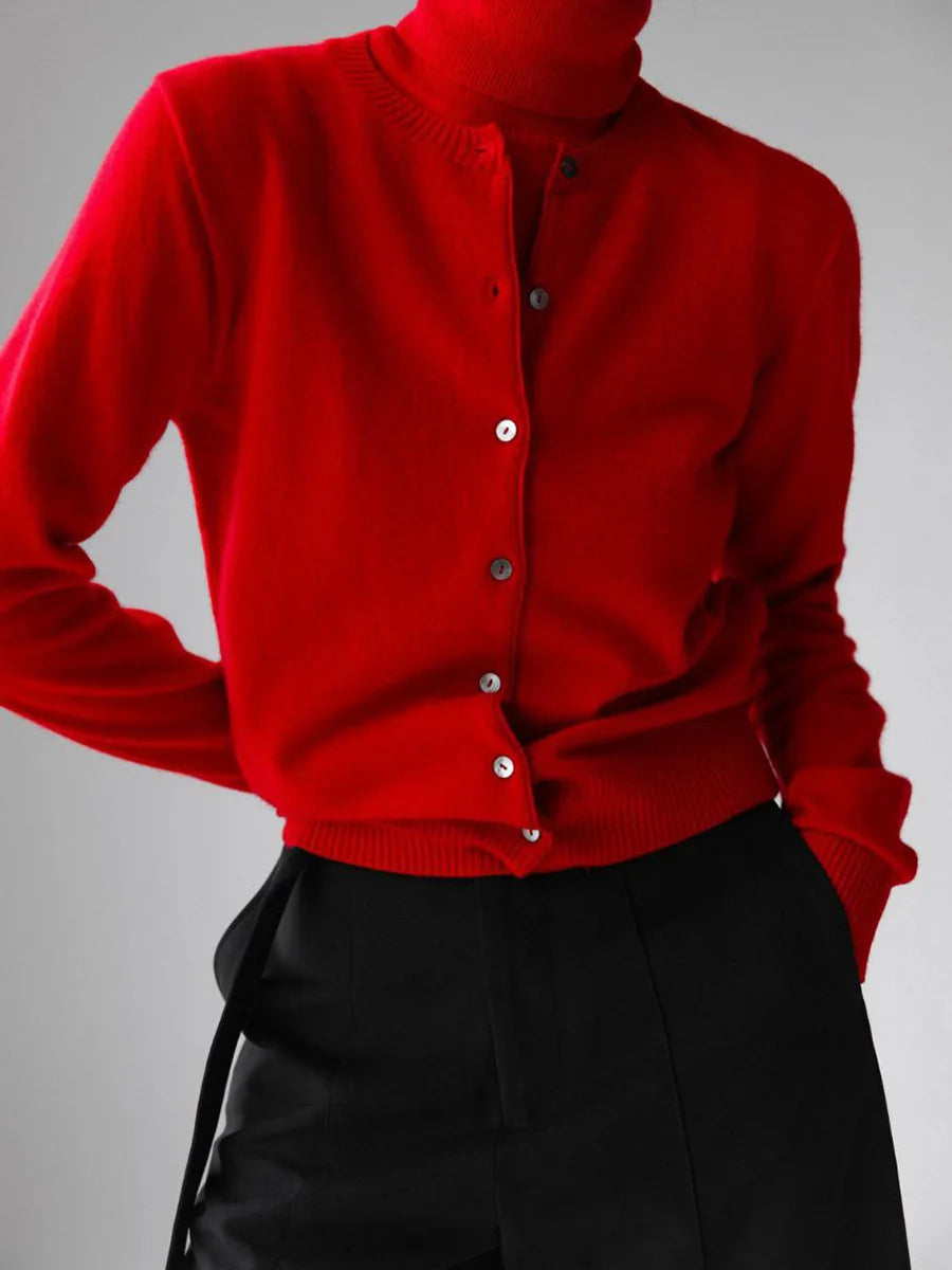 Marenton High-Neck Vest – back view