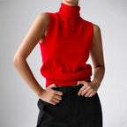 Marenton High-Neck Vest – detail view