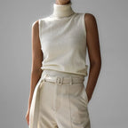 Marenton High-Neck Vest – side view