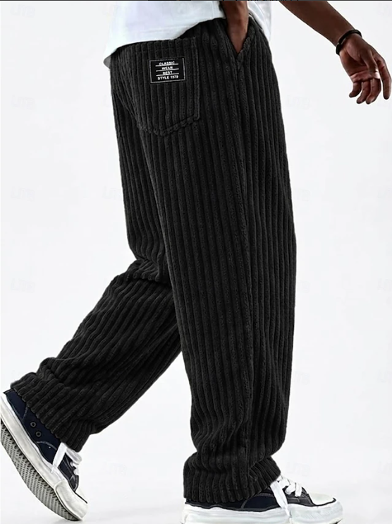Mario | Classic Corduroy Everyday Pants – styled view