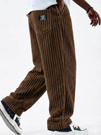 Mario | Classic Corduroy Everyday Pants – styled view