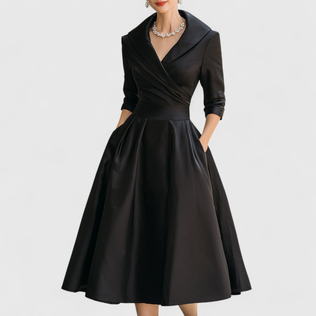 Marisena midi dress, front view