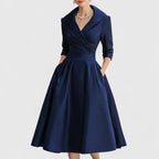 Marisena midi dress, back view