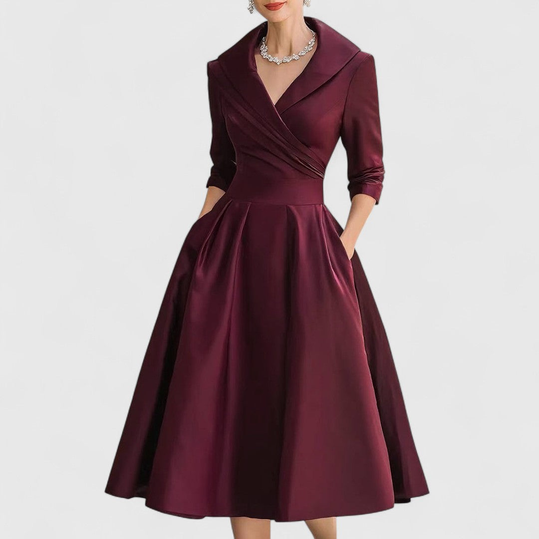 Marisena midi dress, detail view