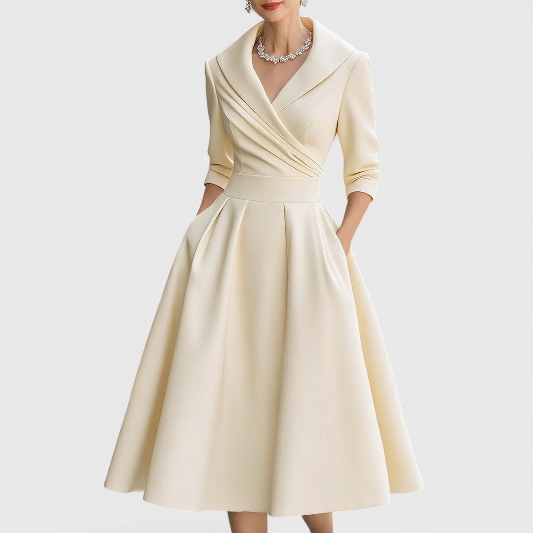Marisena midi dress, styled view
