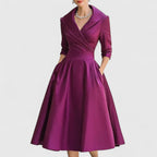 Marisena midi dress, side view