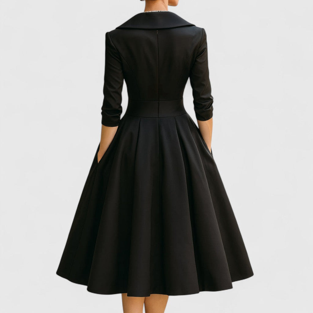 Marisena midi dress, close-up