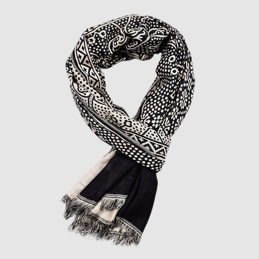 Marnie Premium Cotton Scarf, back view